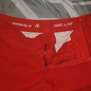Gap Boyfriend Roll-Up Shorts